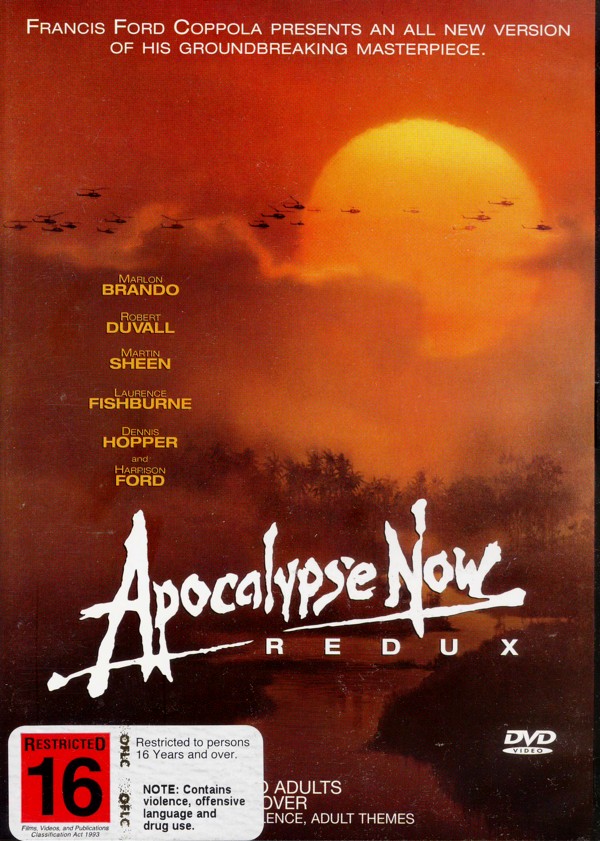 Apocalypse Now Redux on DVD image