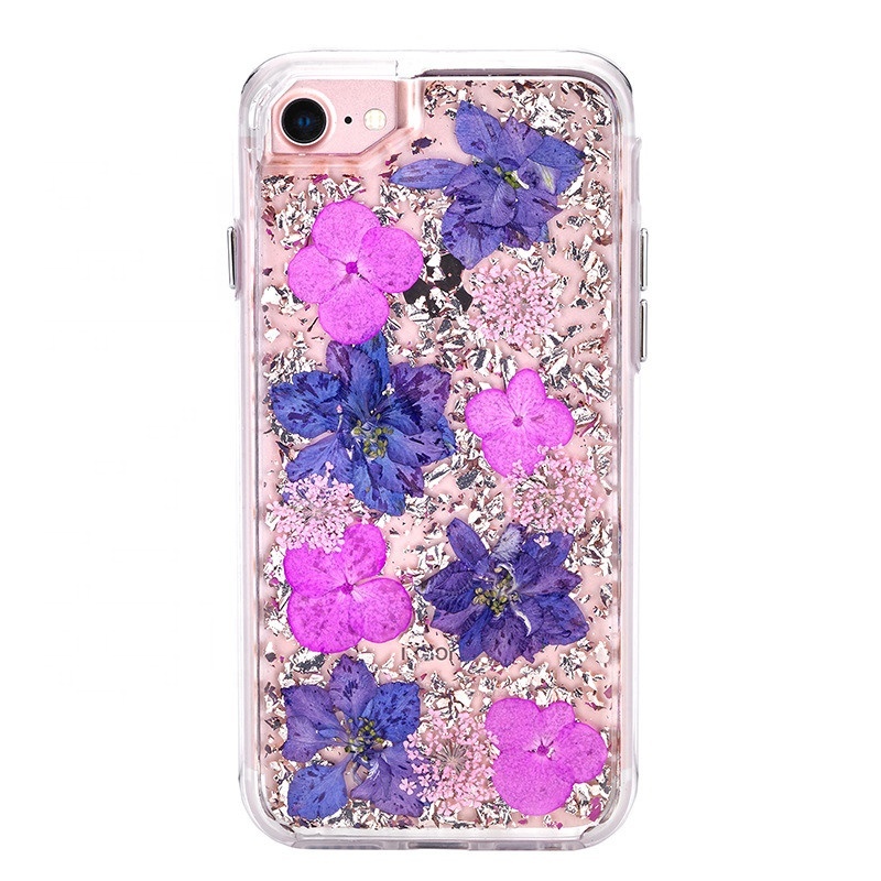 Miesherk: XH phone case for iPhone XS /X- Silver Purple image