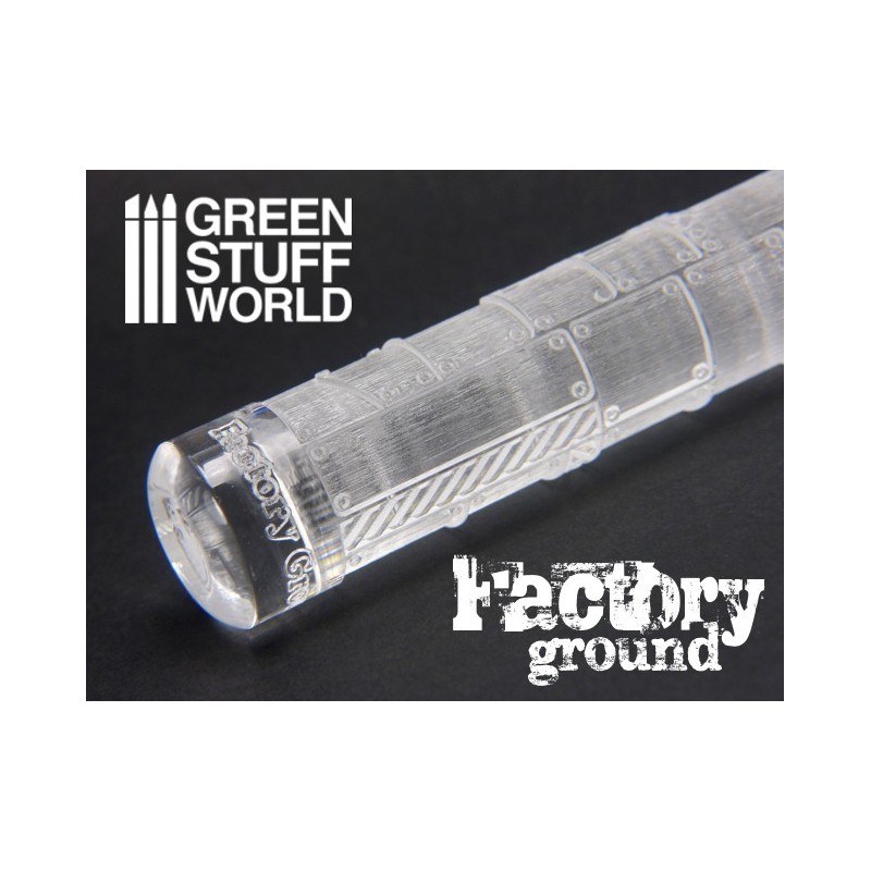 Green Stuff World Texture Rolling Pin: Factory Ground image