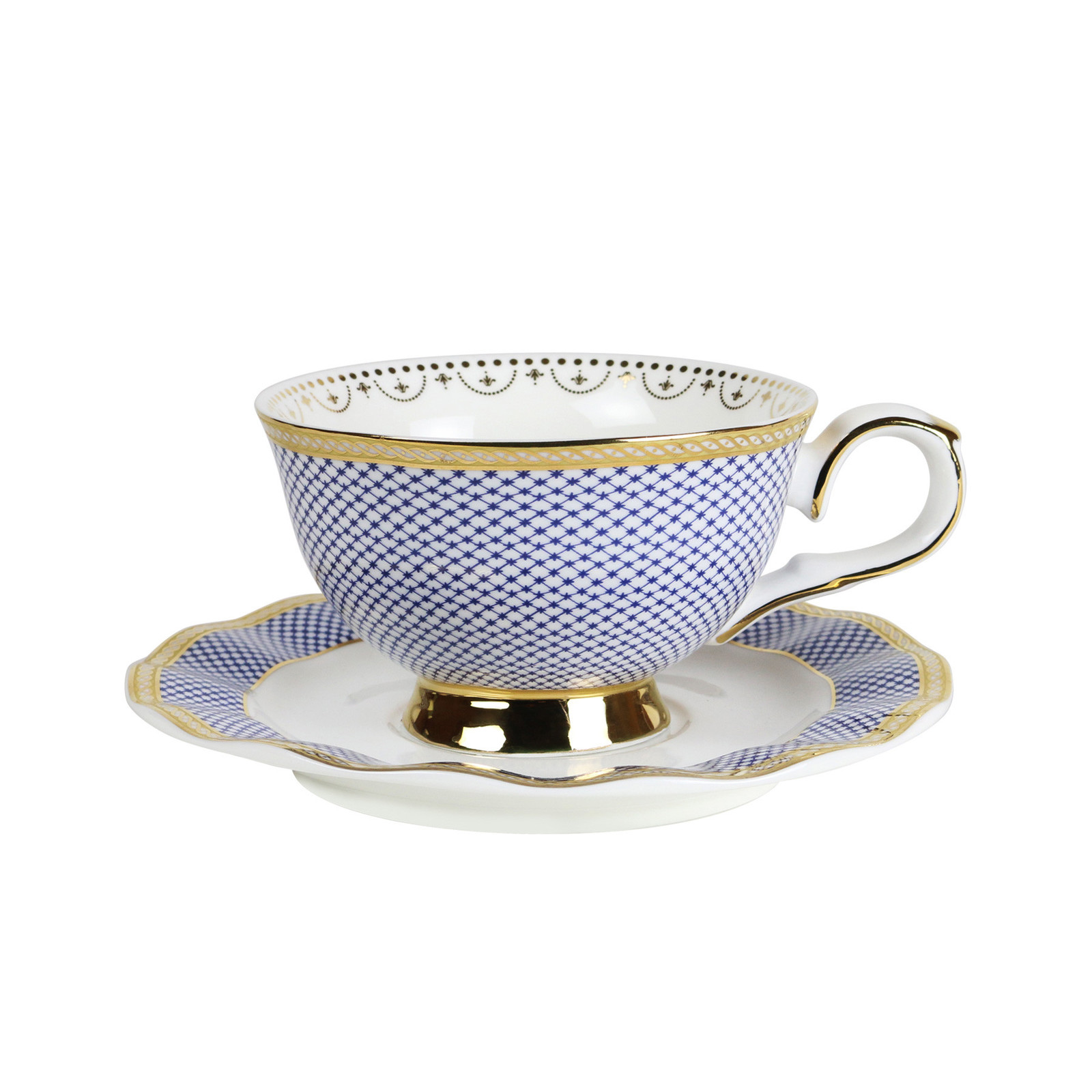 Robert Gordon: Teacup & Saucer (Parlour Blue) image