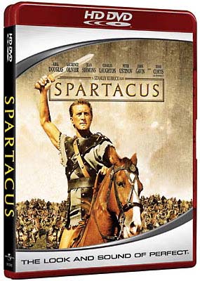 Spartacus on HD DVD image
