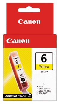 Canon Ink Cartridge - BCI6Y (Yellow) image