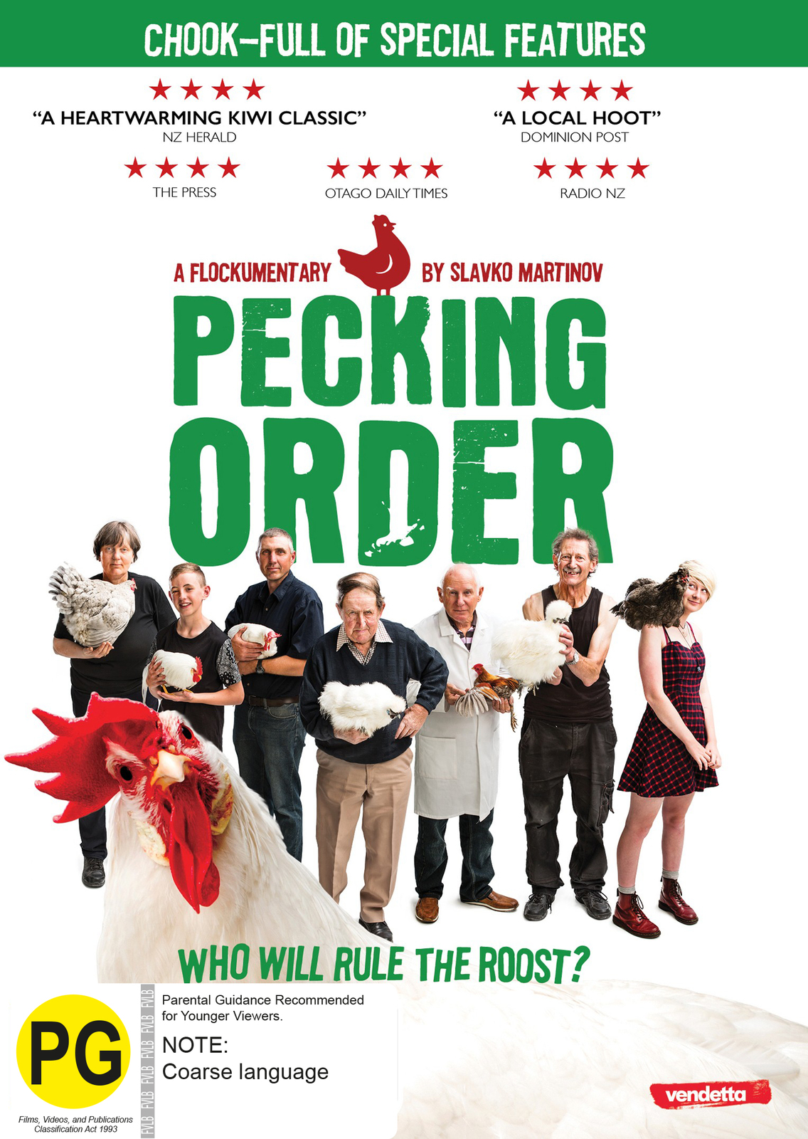 Pecking Order on DVD image