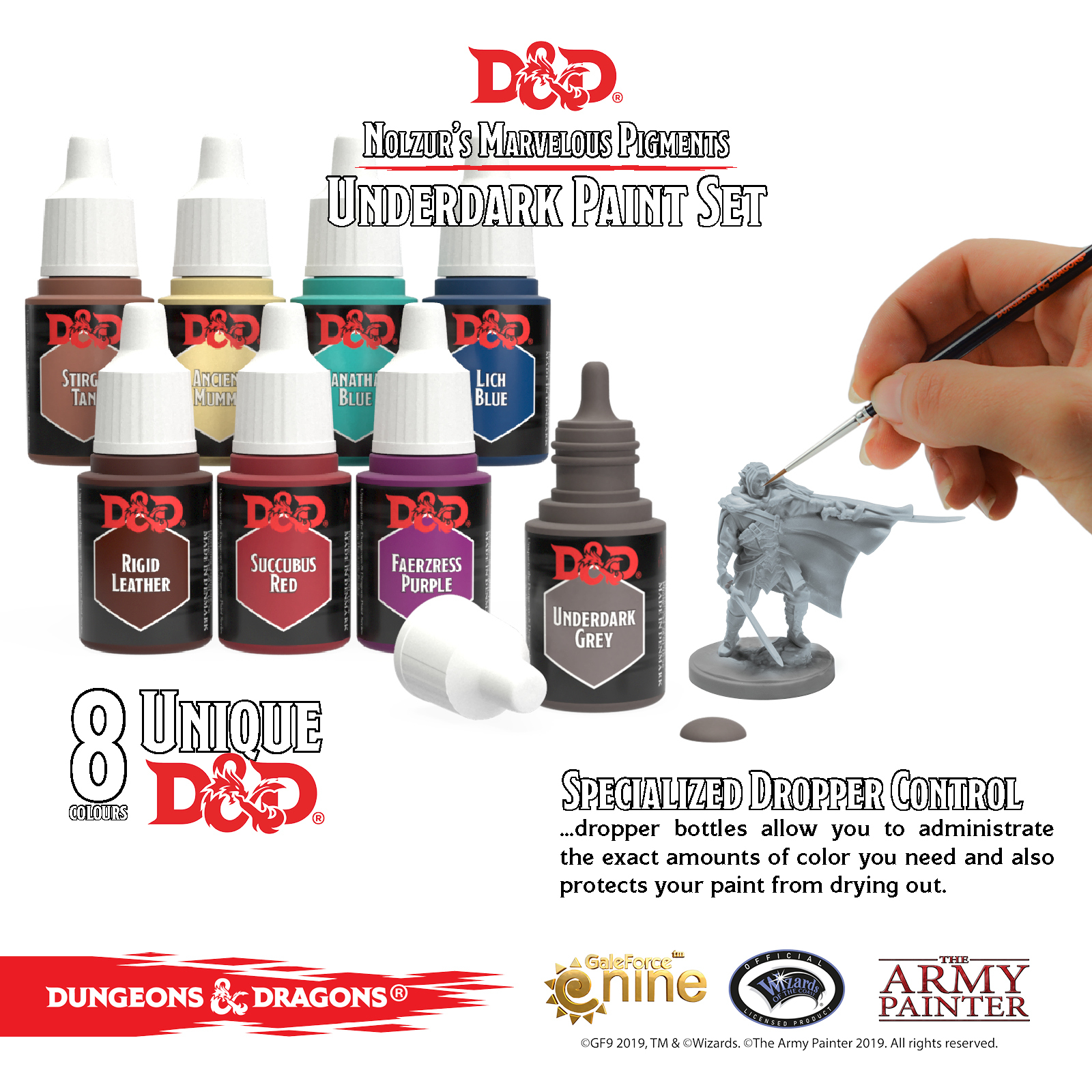 Army Painter D&D Underdark Paint Set image