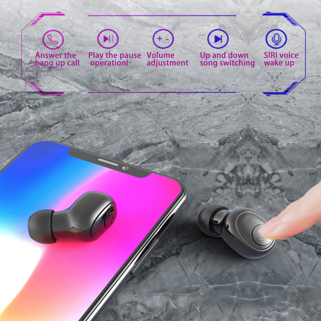 True wireless earbuds with Wireless Charge Case image