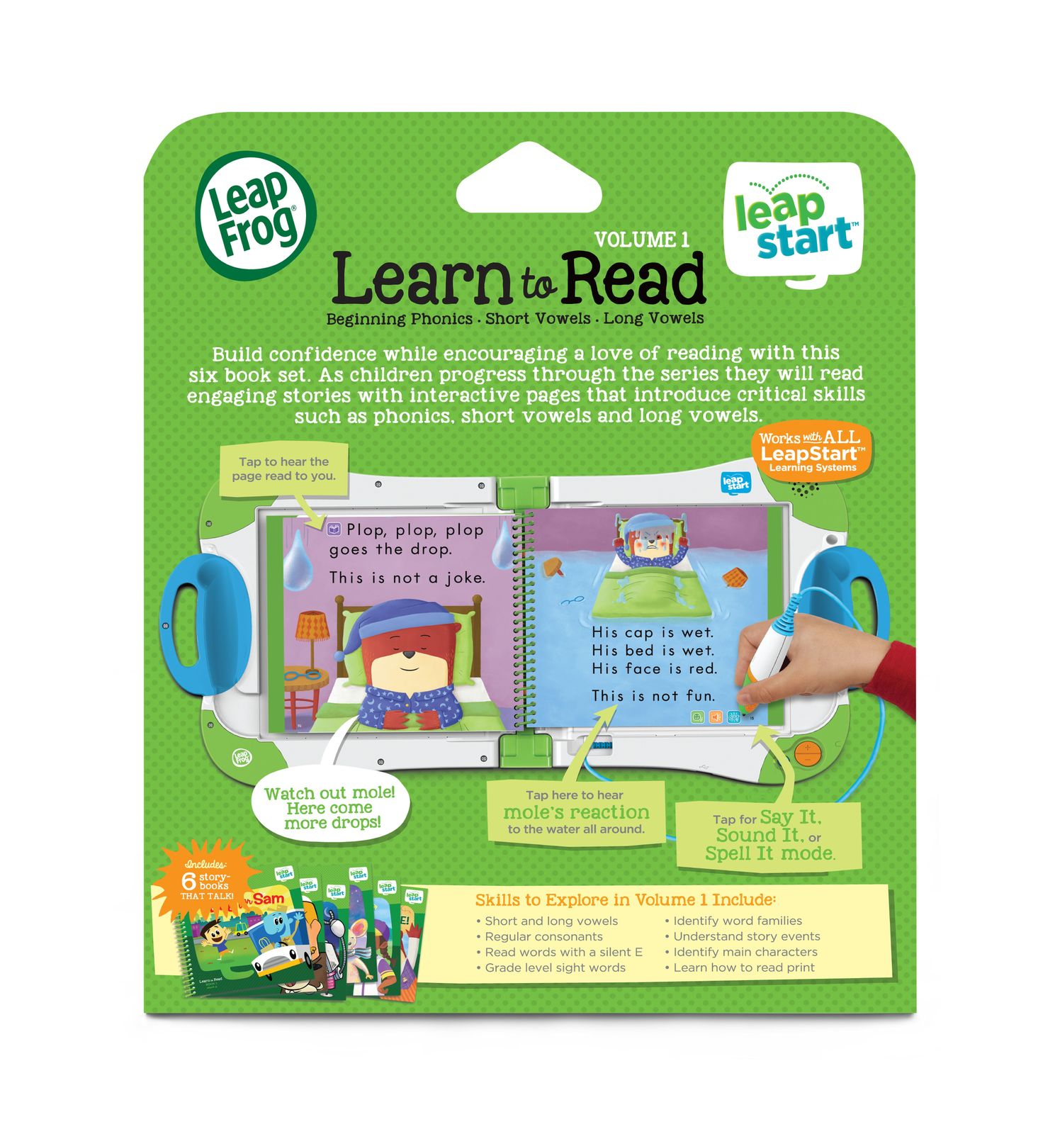 Leapstart: Learn To Read Pack - Volume 1: Basics image