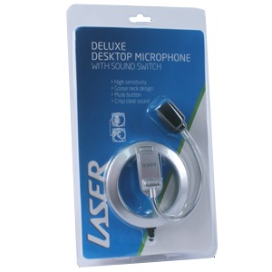 Laser Deluxe Desktop Microphone with Switch image