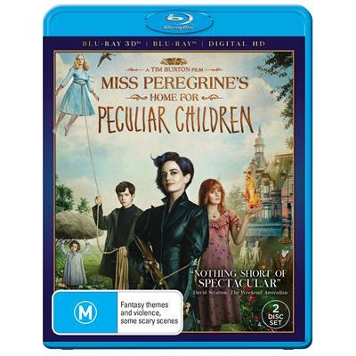 Miss Peregrines Home For Peculiar Children on Blu-ray, 3D Blu-ray image