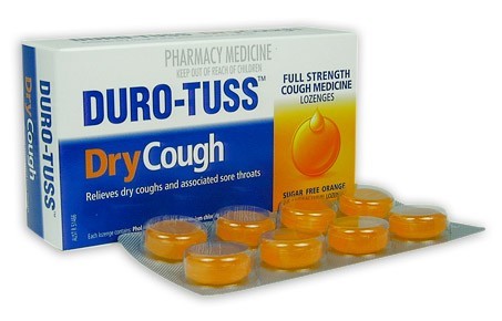 Duro-Tuss Dry Cough Lozenges - Orange (24's) image