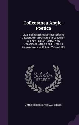 Collectanea Anglo-Poetica image