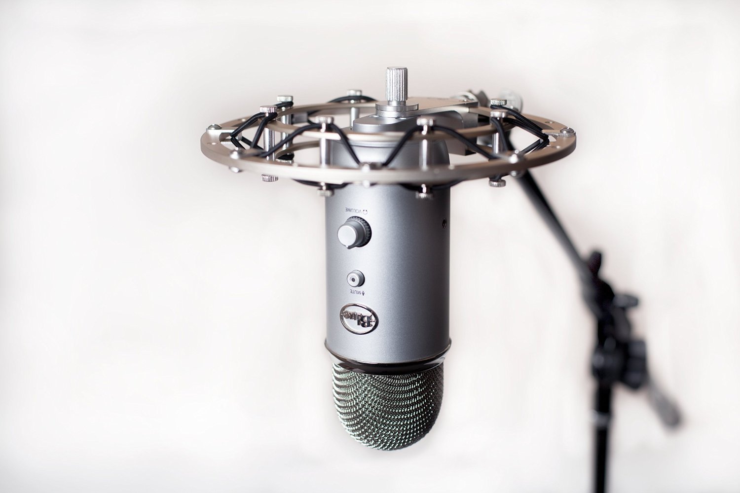 Blue Radius II Microphone Mount - Silver image