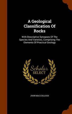 A Geological Classification of Rocks by John MacCulloch image