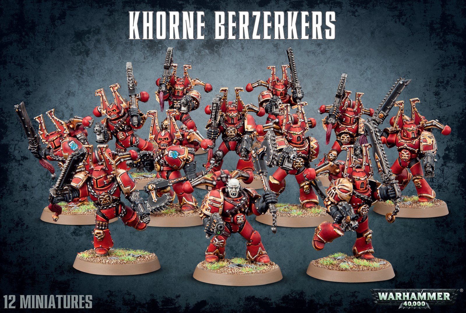 Warhammer 40 000 Chaos Space Marines Khorne Berzerkers At Mighty Ape NZ