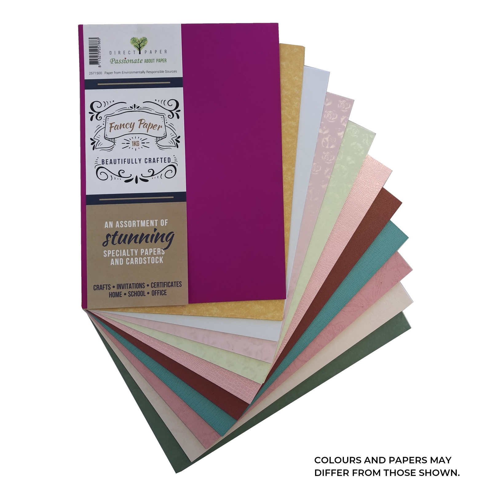 Fancy Paper - 1kg Assorted Pack image