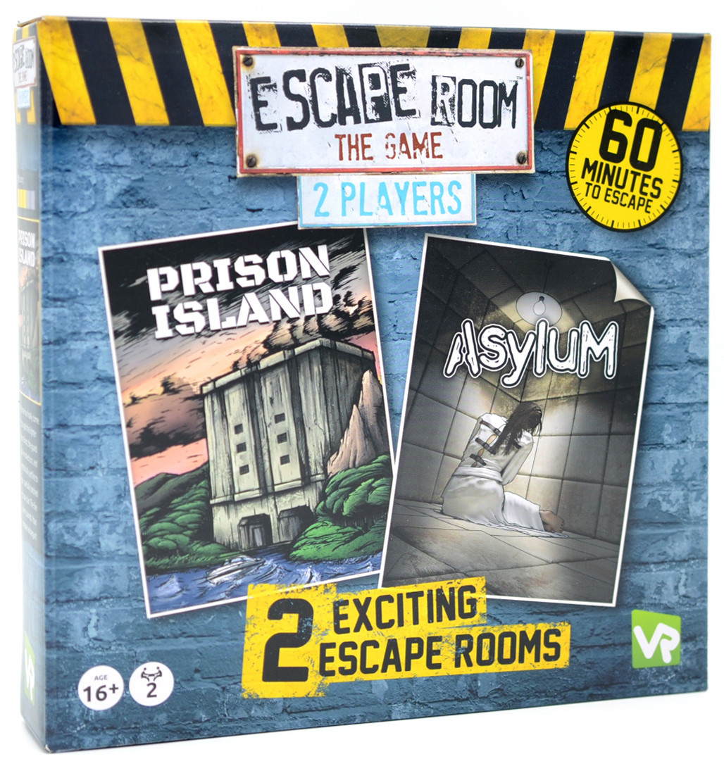 Escape Room the Game: 2 Players - Prison Island & Asylum image