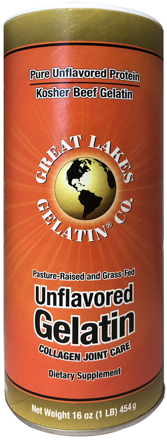 Buy Great Lakes Gelatin Unflavoured Kosher Beef Gelatin (454g) at