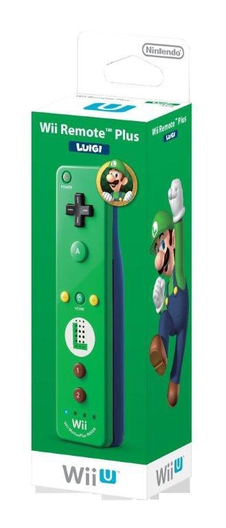 Nintendo Wii U Remote Plus - Luigi (Green/Blue) on Wii U