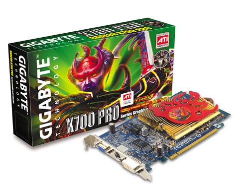 Gigabyte Graphics Card Radeon X700 Pro 256M VIVO PCIE