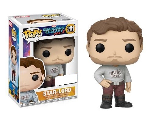 Guardians of the Galaxy: Vol. 2 - Star-Lord (Gear Shift Shirt Ver.) Pop! Vinyl Figure image