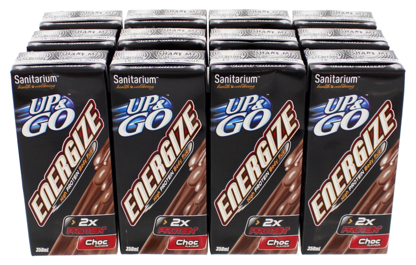 Up&Go Energize Choc 350ml (12 Pack) image