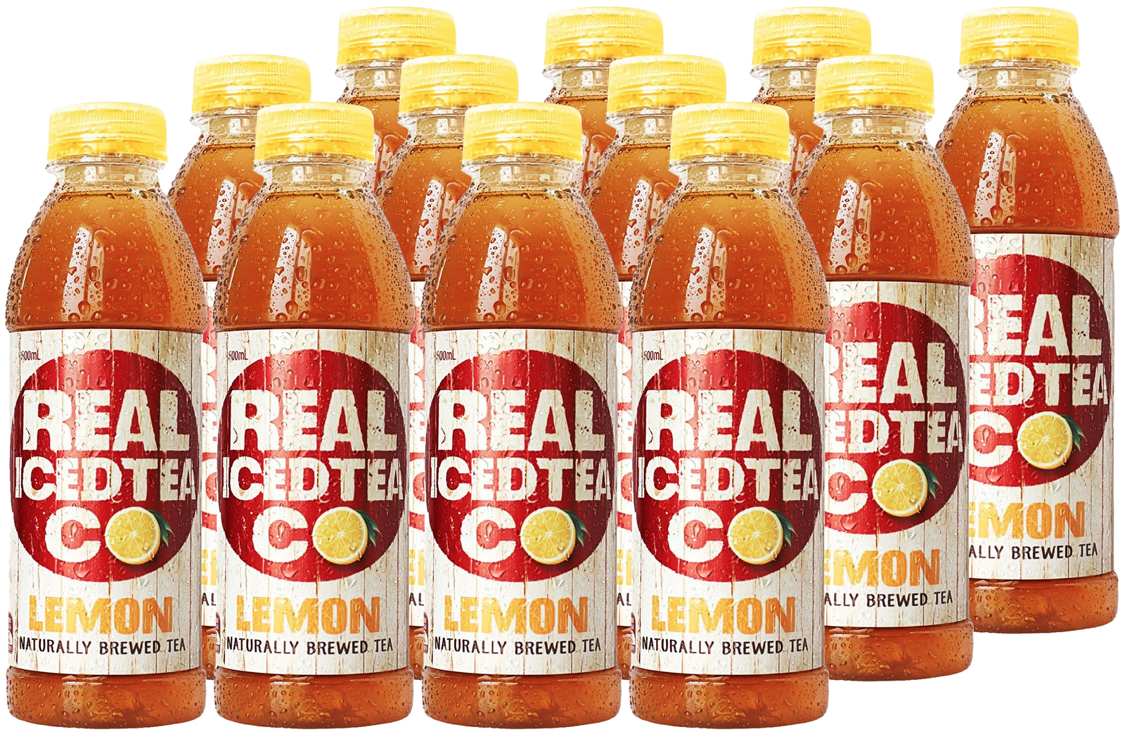 Real Iced Tea Lemon 500ml (12 Pack) image