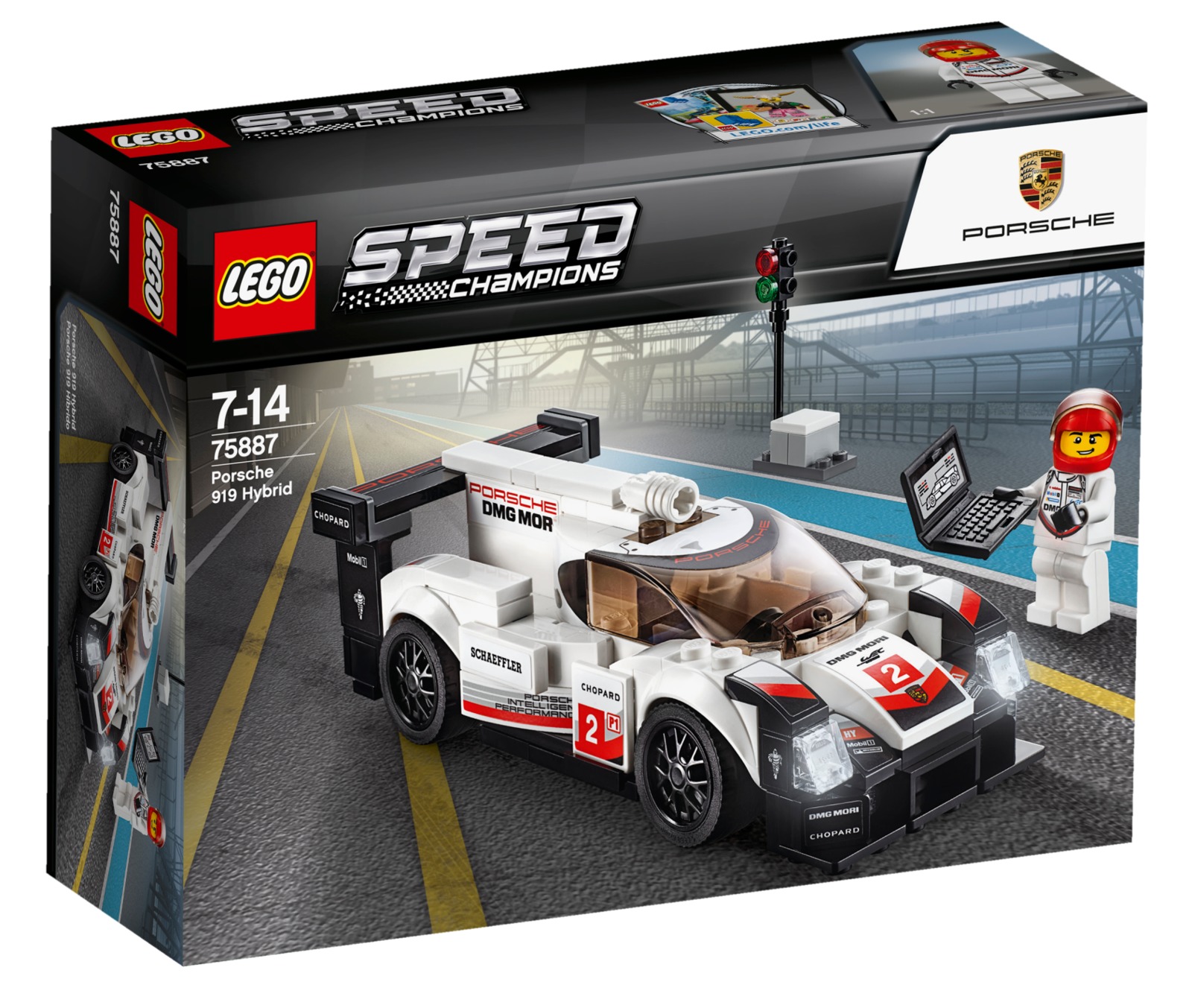 LEGO Speed Champions: Porsche 919 Hybrid (75887) image