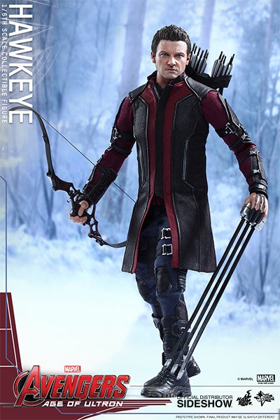 Hot Toys Avengers 2 Hawkeye 12" Figure image