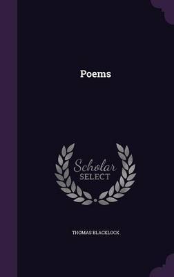 Poems on Hardback by Thomas Blacklock