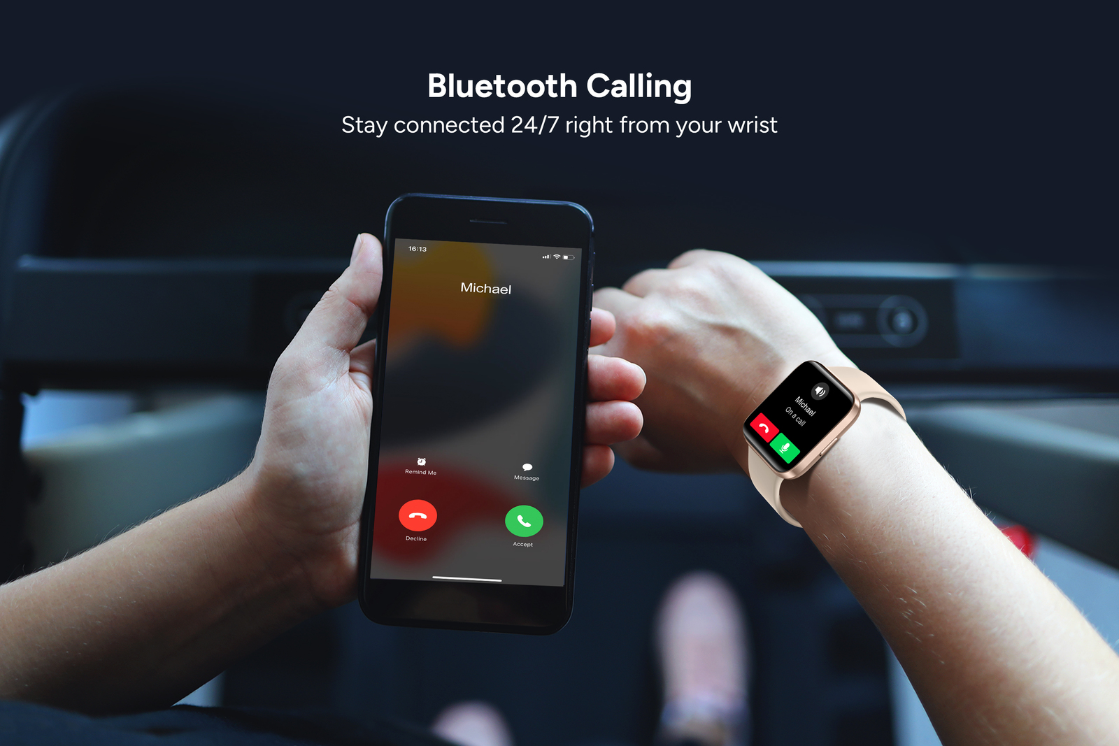 Kogan Active 3 Smart Watch Rose Gold at Mighty Ape NZ