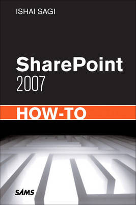 SharePoint 2007 How-to by Ishai Sagi image