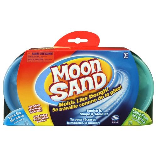 Moon Sands - Refill Kit Coloured Sand - Space Blue & Galaxy Green image