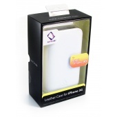 Capdase Leather Case Bi-Fold for iPhone 3G (White) Capdase Leather Case Bi-Fold for iPhone 3G (White)