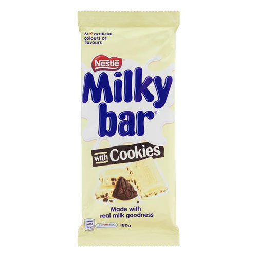 Milkybar - Milk & Cookies Block (180g)