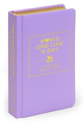 Mom's One Line a Day: A Five-Year Memory Book by Books LLC Chronicle image