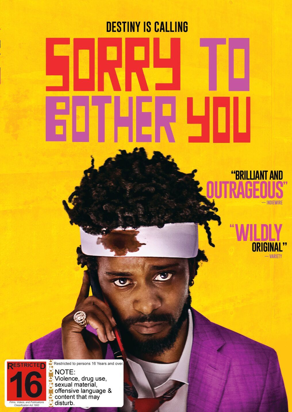 Sorry To Bother You on DVD image