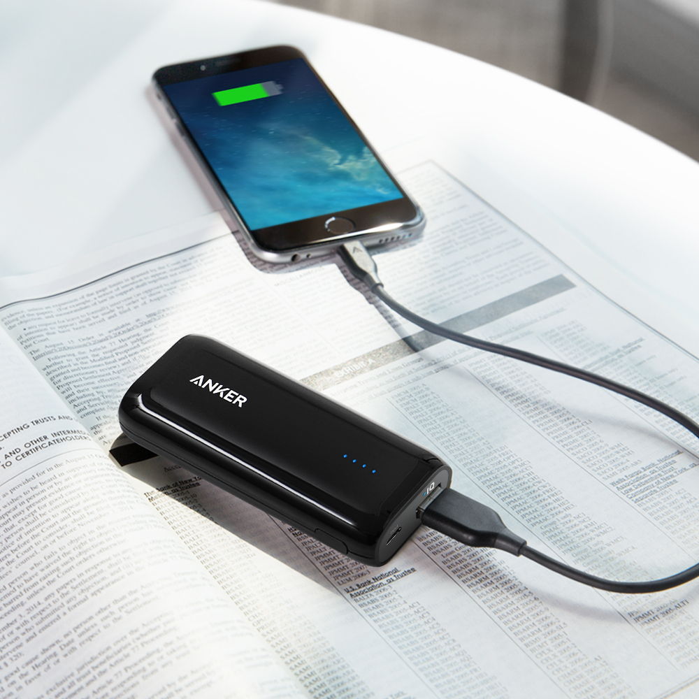 ANKER: Astro E1 5200mAh with 1x PowerIQ 2A port - Black image