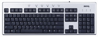 BenQ A122 Silver / Black Keyboard USB & PS2