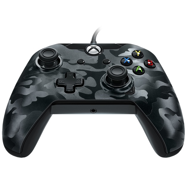 pdp wired controller for xbox one camo black xbox one in stock
