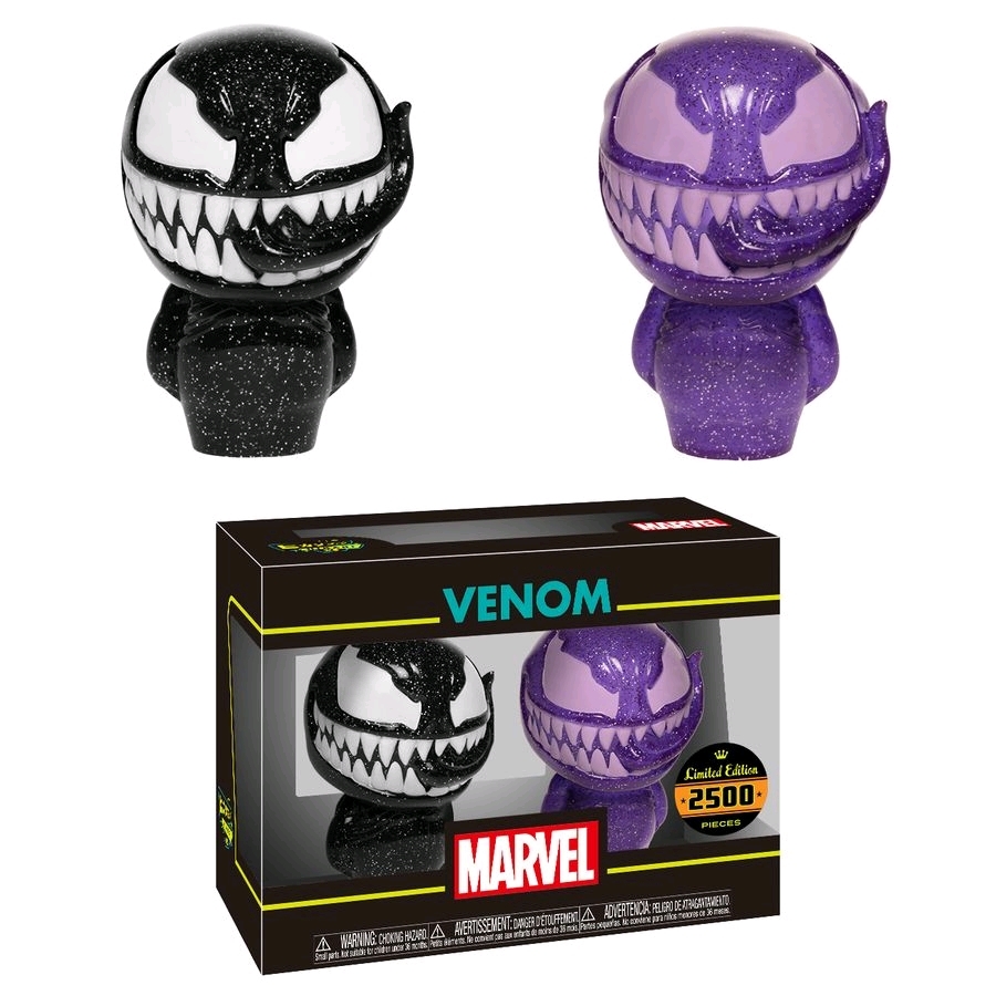 Marvel: Venom (Black & Purple) - Hikari XS Vinyl Figure 2-Pack image