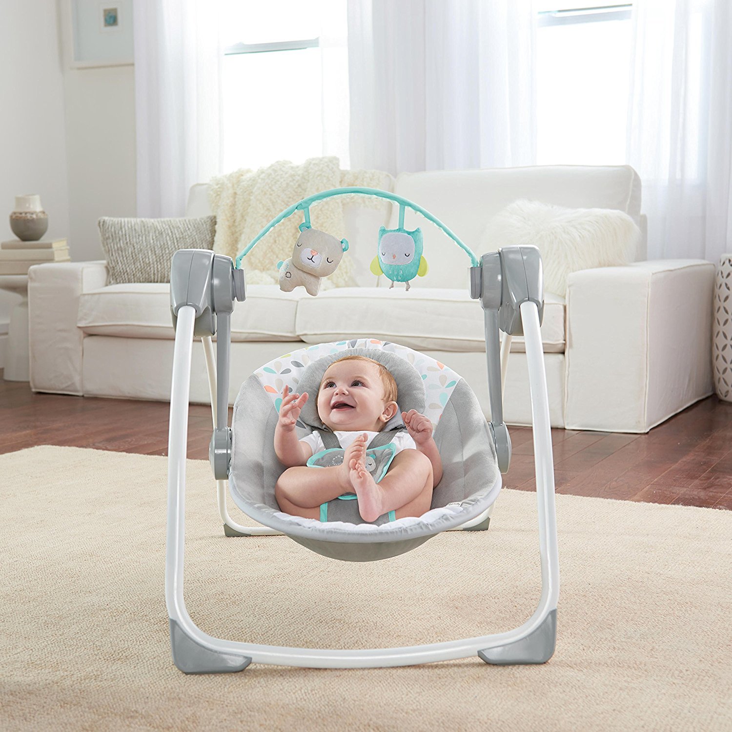 Ingenuity: Comfort 2 Go Portable Swing - Fanciful Forest