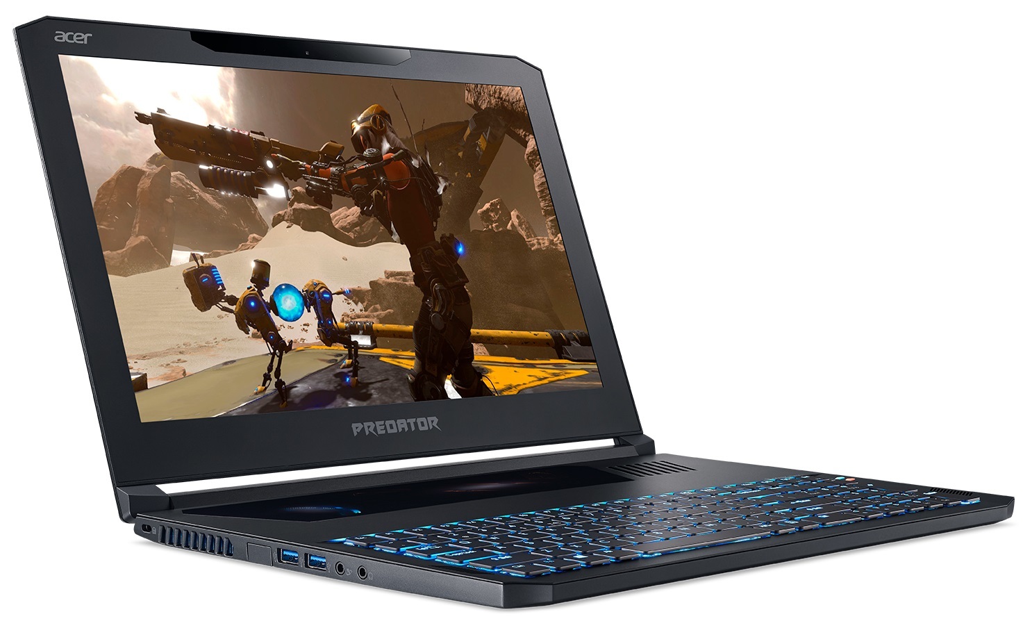 Acer Predator Triton 700 PT715-51-71G0 15.6" Gaming Laptop Intel Core i7-7700HQ, 32GB RAM, GTX 1080 8GB image