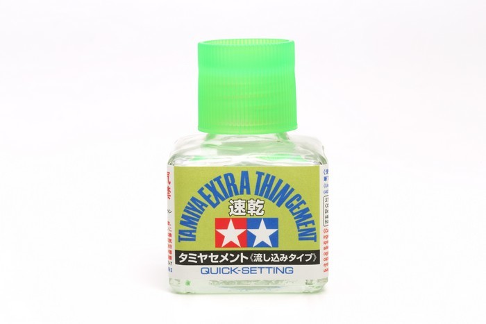 Tamiya Extra-Thin Cement - 40ml (Quick-Setting) image