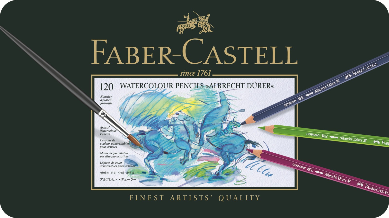 Faber-Castell: Albrecht Durer Pencil (Tin of 120)