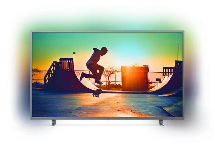 Philips: 6703 Series 65" 4K HDR Smart TV - With Ambilight , 3X HDMI , 3X USB , Wifi & RJ45 image