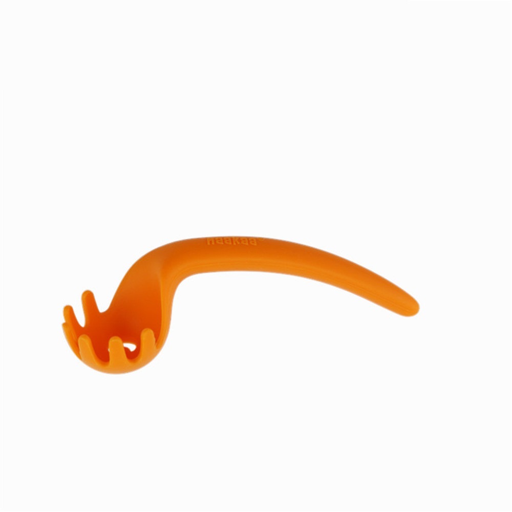 Buy Haakaa Silicone Noodle Spoon Orange at Mighty Ape NZ