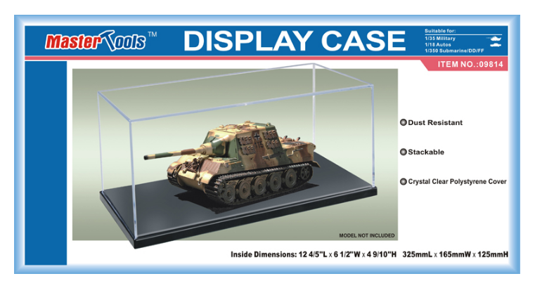 Trumpeter: Master Tools - Display Case (325 x 165 x 125mm) image