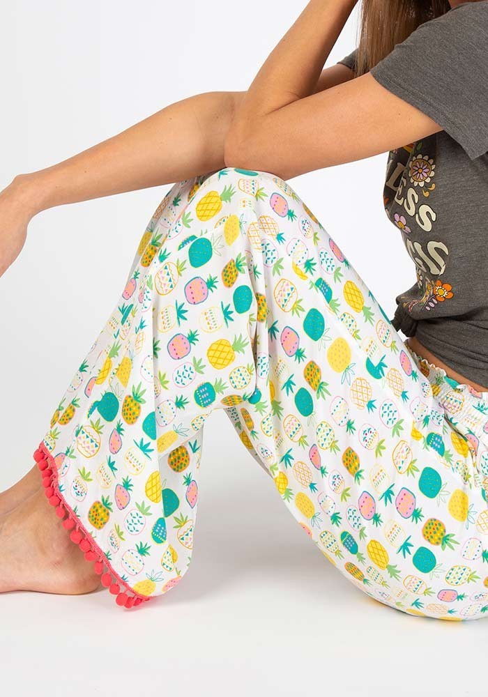 Lounge Pant - Cream Pineapple (XL) image