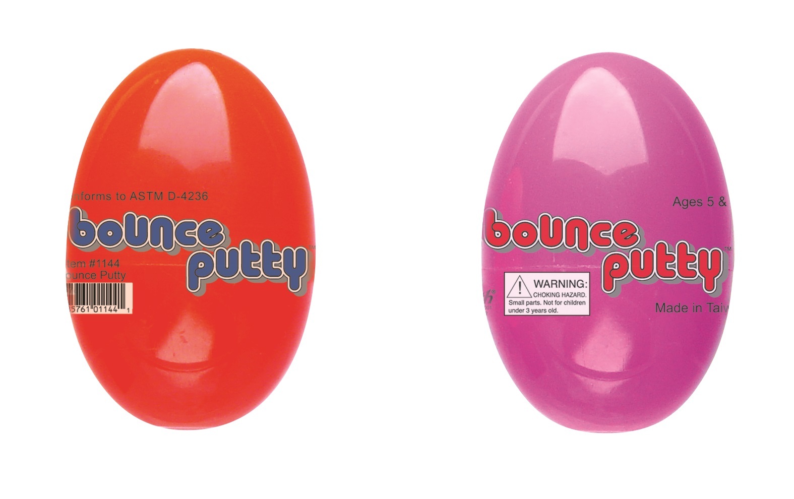 Toysmith: Jumping Putty in Egg - (Assorted Colours)