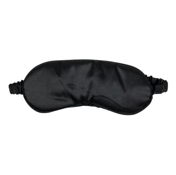 Simply Essential Satin Eye Mask Black at Mighty Ape NZ