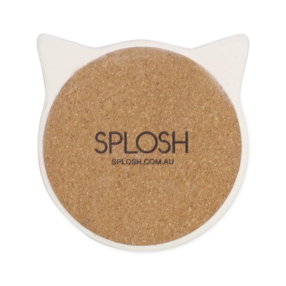 Splosh Kitty Ceramic Coaster - Max image